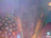 Sexy big boobed disco ball babe Alison Tyler 9/16