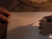 Old man receives hot present  1/16