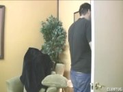 Hot Blonde Teen Jerks Off A Man 1/16