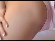 Blonde in panties and thigh high stockings 7/16