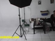 Chick does her first casting striptease 1/16