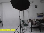 Chick does her first casting striptease 3/16