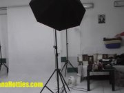 Chick does her first casting striptease 4/16