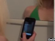 Taking Selfies Of Her Hot Teen Body 12/16