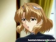 Beautiful anime lady  into threesome 6/16