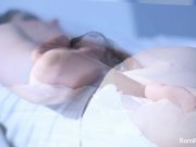 Solo fun on the bed With Romi Rain 2/16