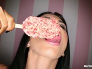 Romi Rain sexy ice cream fun 2/16