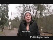 PublicAgent - Outdoor sex filmed on camera 4/16