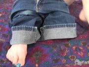 Curly haired nina fingering her sick quim 1/16