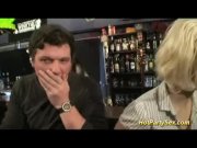 Blonde gets cum in gangbang 6/16