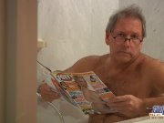 Old pervert fucks horny young hotel maid 1/16