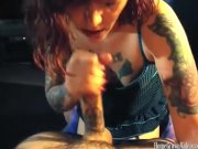 Tickle loves to suck a hard cock 6/16