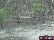 Hairy girl masturbating with a dildo 2/16