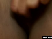 Ebony lesbo Cali Sweets pleasing babe  4/16