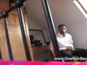 Black man watches his ebony wife being fucked 15/16