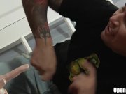 OpenLife GIGANTIC TOY in her tight pussy! 1/16