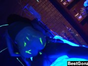 Blacklight Rough Fuck For Audrey Bitoni 6/16