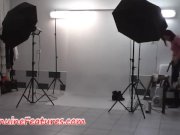 Two sexy czech chicks in one backstage clip 11/16