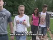 Teens having a home fucking party 2/16