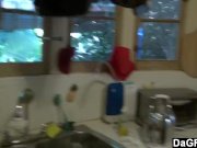 Welcoming Her Home With A Dick In Her Pussy 1/16