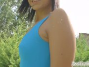 AssTraffic 18 year old anal gaping and cum 3/16