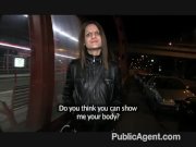 PublicAgent - Romana gets tits out in public 3/16