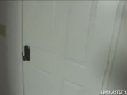 Cute Brunette Jerking A Dick 1/16