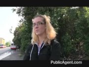 PublicAgent - Blonde in glasses gets fucked 5/16