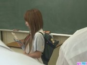 Two Guys Fuck Sana Tight Holes In Class 2/16