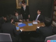 Hot Japanese chick Hojo Maki manhandled 15/16