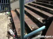 PublicAgent - Laura is fucked herd in public 14/16