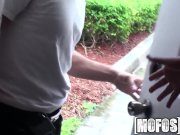 Mofos -  Two sexy brunettes take turns  2/16