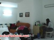 Chick with enormous boobs in backstage 7/16