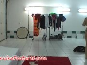 BUSTY czech chick gets cumshot on tits! 3/16