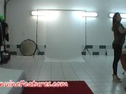 BUSTY czech chick gets cumshot on tits! 9/16