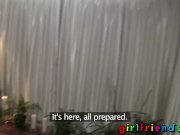 Girlfriends - in hottub let guy film 1/16