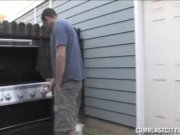 Blonde Schoolgirl Cum Blasted 1/16