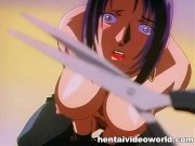 Hentai pussy of ted fem drenches from torture