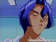 Big boobs hentai movie with lesbo fun in pool 4/16