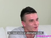 FemaleAgent - Surprise creampie upsets MILF 2/16