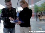 Studying and fucking with nerdy teeny 1/16