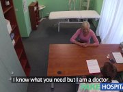 FakeHospital - Blonde seduces doctor 3/16