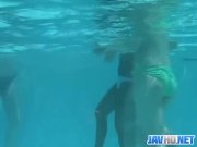 Japanese cuties into some gangbang 1/16