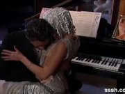 Erotic slow blowjob on the piano 2/16