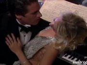 Erotic slow blowjob on the piano 3/16