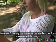 Girlfriends - Two hot lesbians sex in woods 6/16