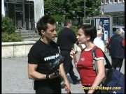 Picked up whore is fucked on field 2/16