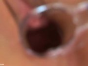 Teen Pussy Closeup Stretched by Speculum 8/16