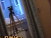 Redhaired wannabe fucks her pussy with dildo 9/16