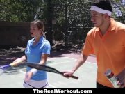 TheRealWorkout - Keisha Grey Pounded Outdoors 2/16